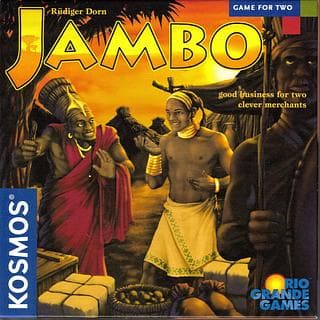 Portada juego de mesa Jambo