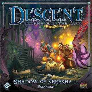 Portada juego de mesa Descent: Viaje a las Tinieblas (Segunda Edición) – La sombra de Nerekhall