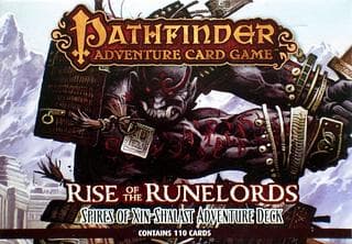Portada juego de mesa Pathfinder: Adventure Card Game – Las Espiras de Xin-Shalast