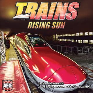 Portada juego de mesa Trains: Rising Sun