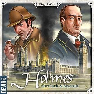 Portada juego de mesa Holmes: Sherlock & Mycroft