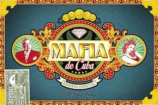 Portada juego de mesa Mafia de Cuba