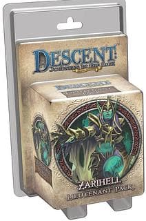 Portada juego de mesa Descent: Viaje a las Tinieblas (Segunda Edición) – Lugarteniente Zarihell