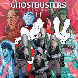 Portada juego de mesa Ghostbusters: The Board Game II