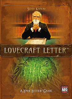 Portada juego de mesa Lovecraft Letter