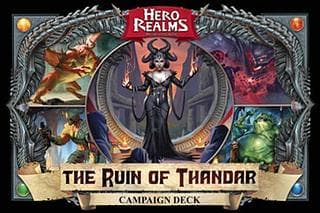Portada juego de mesa Hero Realms: Mazo de Campaña – La Perdición de Thandar