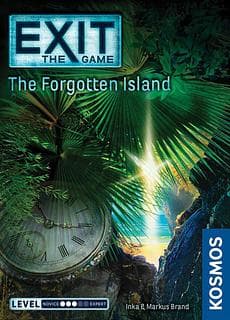 Portada juego de mesa Exit: La isla olvidada