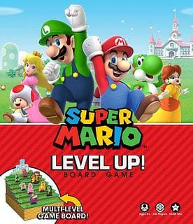 Portada juego de mesa Super Mario: Level Up! Board Game