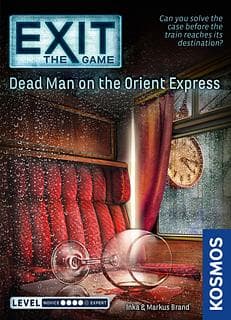 Portada juego de mesa Exit: Muerte en el Orient Express