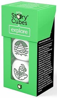 Portada juego de mesa Story Cubes: Exploración