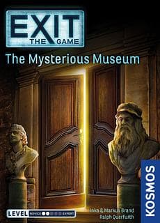 Portada juego de mesa Exit: El Museo Misterioso