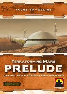 Portada juego de mesa Terraforming Mars: Preludio