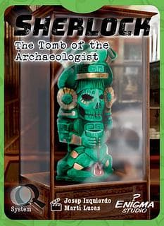 Portada juego de mesa Q: La Tumba del Arqueólogo