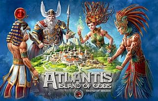 Portada juego de mesa Atlantis: Island of Gods