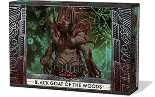 Portada juego de mesa Cthulhu: Death May Die – La Cabra Negra de los Bosques