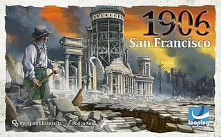 Portada juego de mesa 1906 San Francisco