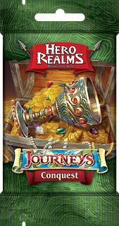 Portada juego de mesa Hero Realms: Journeys – Conquista