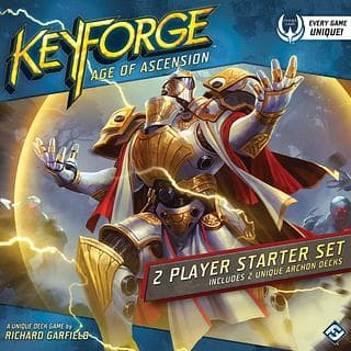 Portada juego de mesa KeyForge: La Edad de la Ascensión