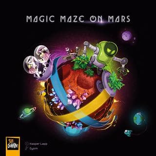 Portada juego de mesa Magic Maze en Marte