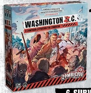 Portada juego de mesa Zombicide (2nd Edition): Washington Z.C. Expansion