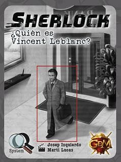 Portada juego de mesa Sherlock: ¿Quién es Vincent Leblanc?
