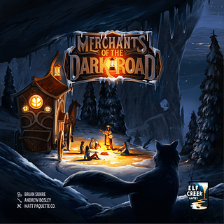 Portada juego de mesa Merchants of the Dark Road