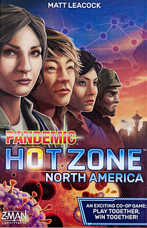 Portada juego de mesa Pandemic: Zona 0 – Norteamérica