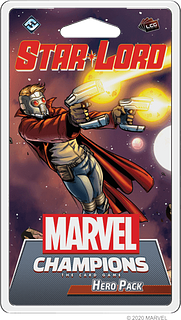 Portada juego de mesa Marvel Champions: El Juego de Cartas – Star-Lord Pack de Héroe