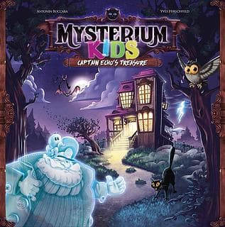 Portada juego de mesa Mysterium Kids: Captain Echo's Treasure