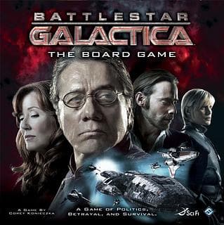 Portada juego de mesa Battlestar Galactica: El juego de tablero