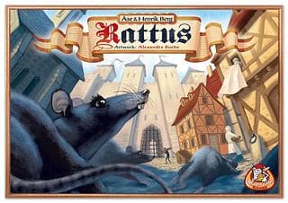 Portada juego de mesa Rattus