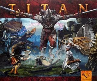 Portada juego de mesa Titan