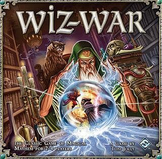 Portada juego de mesa Wiz-War