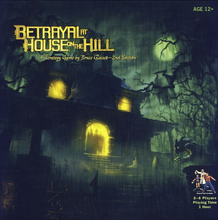 Portada juego de mesa Betrayal at House on the Hill