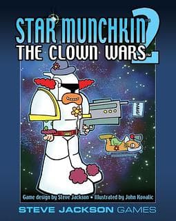 Portada juego de mesa Star Munchkin 2: Las Guerras Clown