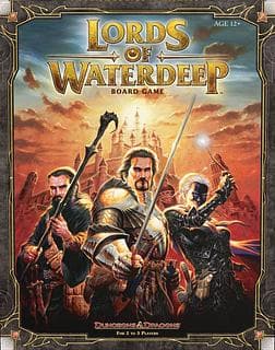 Portada juego de mesa Lords of Waterdeep
