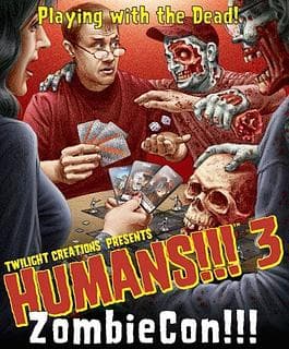 Portada juego de mesa Humanos!!! 3: ZombieCon