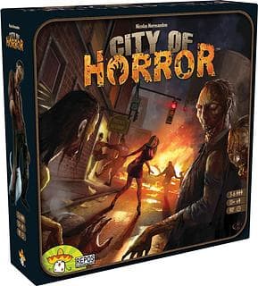 Portada juego de mesa City of Horror