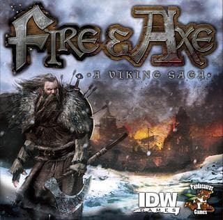Portada juego de mesa Fire & Axe: A Viking Saga