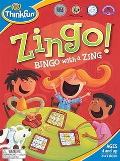 Portada juego de mesa Bilingual Zingo!