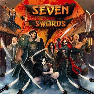 Portada juego de mesa Seven Swords