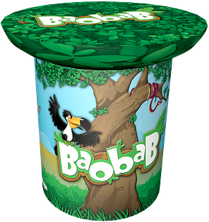 Portada juego de mesa Baobab