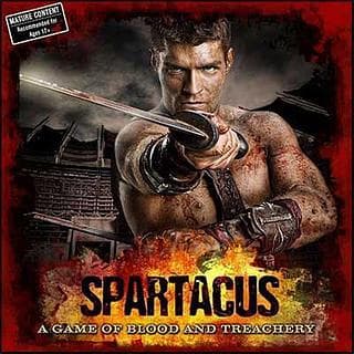 Portada juego de mesa Spartacus: Un Juego de Sangre Y Traición