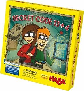 Portada juego de mesa  Código secreto 13 + 4