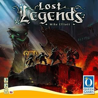 Portada juego de mesa Lost Legends