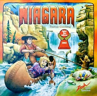 Portada juego de mesa Niagara