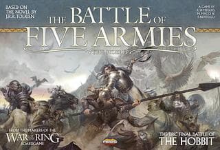 Portada juego de mesa La Batalla de los Cinco Ejércitos