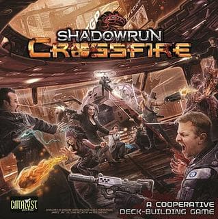 Portada juego de mesa Shadowrun: Crossfire