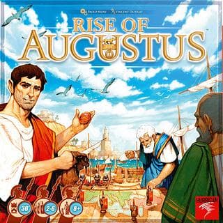 Portada juego de mesa Rise of Augustus
