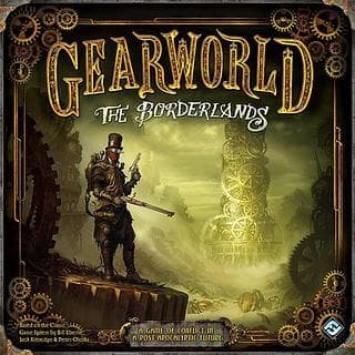 Portada juego de mesa Gearworld: The Borderlands